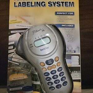 Brother P-Touch Labeling System - Silver